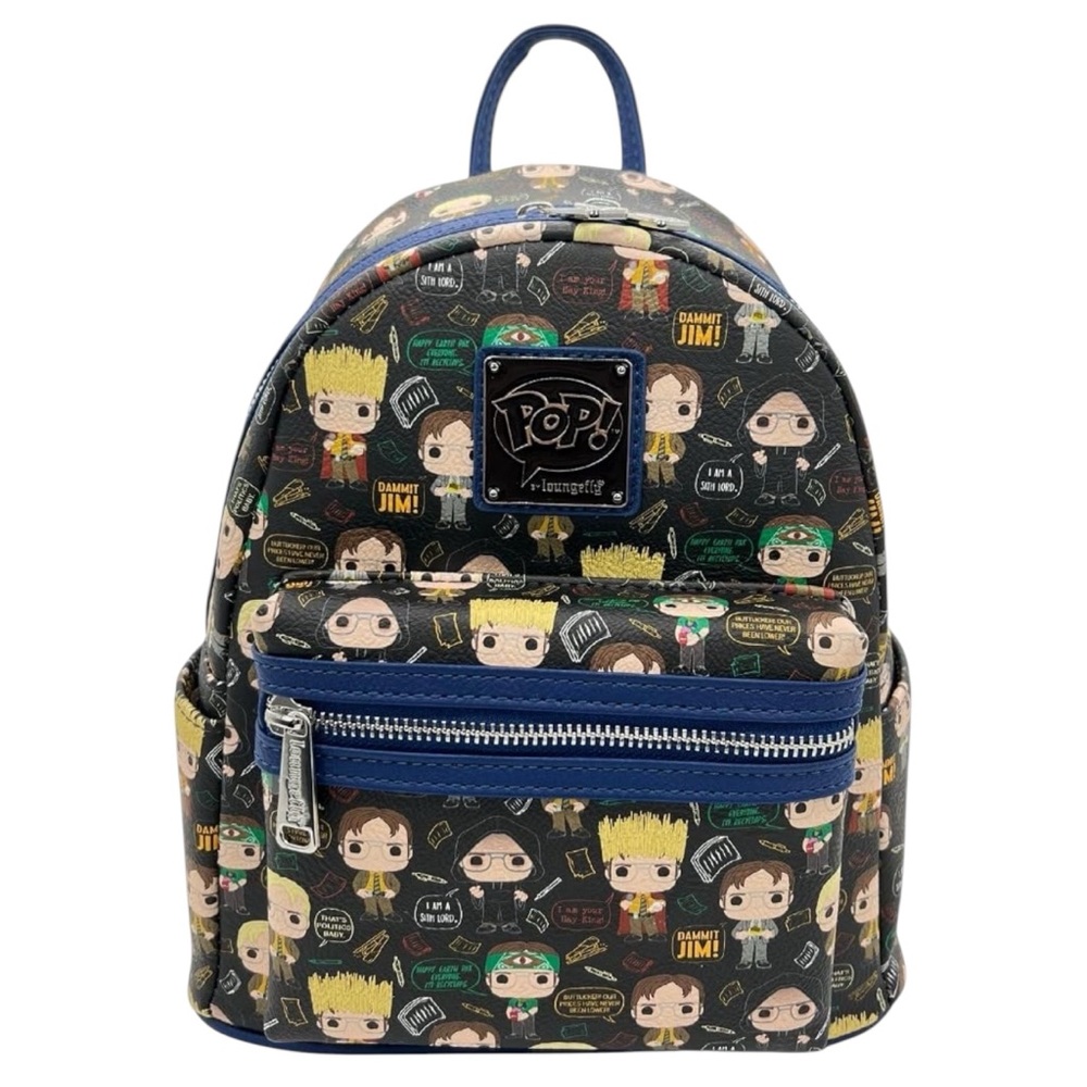 NEW Loungefly Funko Pop NBC The Office Dwight Shcrutte Mini Backpack